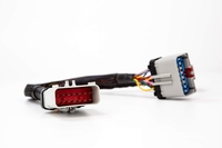 Kabel Y Splitter RP1226 1 Male ke 2 Female 14PIN Konektor Harness Diagnostik Truk untuk ELD GPS Tracker