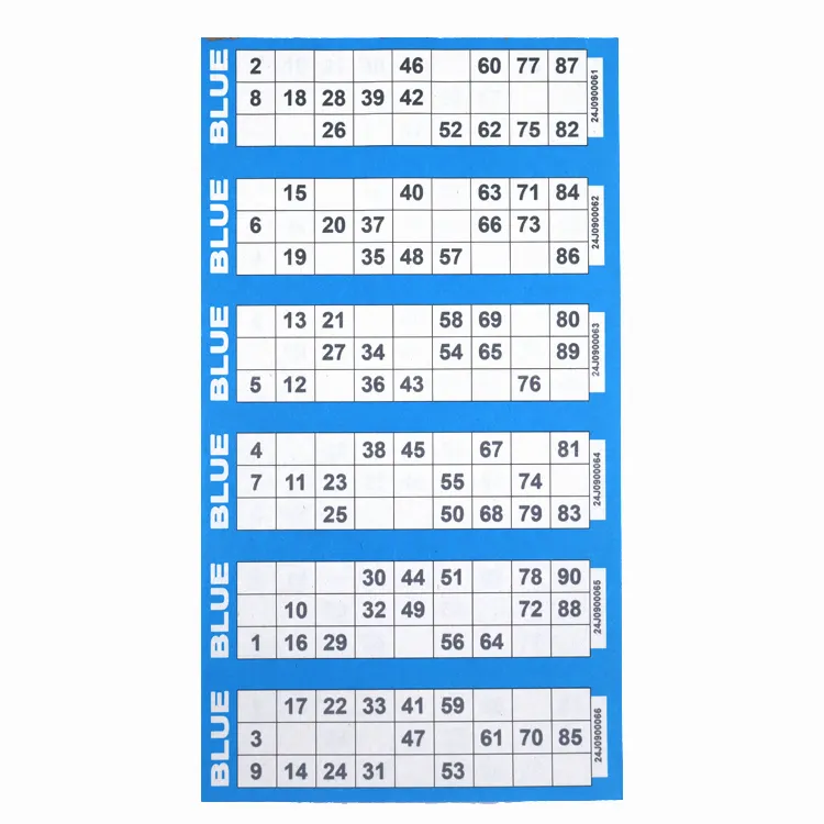 Bingo Game Cards Paper Sheets Funny Calling Tickets Board Number Party Sheet Interactive Deck Blank Printable Numbers
