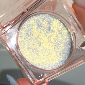 Iluminador Facial Vegano em Pó Compacto Duocromático com Efeito Diamante, Marca Própria, Brilho de Longa Duração com Mudança de Cor - Product Image 5