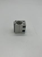 Cylindre pneumatique compact MU16X10 en aluminium à montage libre, double effet, 16x10mm, remplacement 1:1 pour AirTac série MU, garantie 1 an