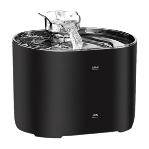Distributore d'Acqua Automatico per Cani e Gatti da 2,2L, Fontanella Multistrato in Plastica, Ciotole per Animali Domestici con Alimentazione a Batteria - Product Image 1