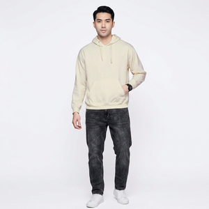 Sweat-shirt et sweat à capuche pour homme 100% coton molletonné col rond confortable pull-over imperméable streetwear fabricant OEM pour commandes en gros - Product Image 1