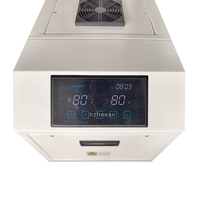 Humidificateur ultrasonique industriel 3 kg/h en métal avec contrôle intelligent pour serre de culture de champignons, option de contrôle mobile Wi-Fi