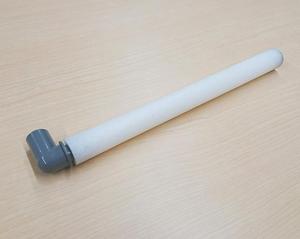 Accesorios de PVC para Control de Dirección de Aire, Codo de Tubería de Aireación Kansaikako, Modelo 13A P24-05, Japón - Product Image 4