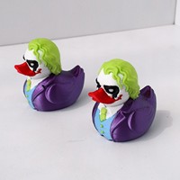 Vashine imprimé en 3D coloré PLA matériaux respectueux de l'environnement enfants Joker canard jouets décoration de la maison Collection Clown ornements