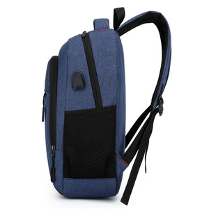 Sac d'ordinateur pour homme avec logo personnalisé, grande capacité, sac à dos d'étudiant, sac à dos d'école, sac à dos pour ordinateur portable imperméable pour activité promotionnelle - Product Image 5