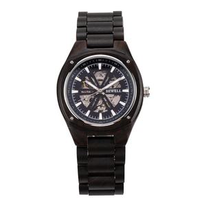 Reloj de Cuarzo de Madera Personalizado al por Mayor, Resistente al Agua 3ATM, Reloj Mecánico con Movimiento Visible para Hombre - Product Image 2