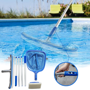 <span class=keywords><strong>Kit</strong></span> Profesional <span class=keywords><strong>de</strong></span> <span class=keywords><strong>Limpieza</strong></span> <span class=keywords><strong>de</strong></span> <span class=keywords><strong>Piscinas</strong></span> <span class=keywords><strong>para</strong></span> Exteriores con Red <span class=keywords><strong>de</strong></span> Recogida y Cepillo <span class=keywords><strong>para</strong></span> Algas, Alta Eficiencia y Durabilidad - Product Image 6