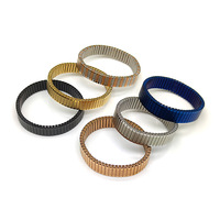 Bracelet de montre en acier inoxydable personnalisé, minimaliste et tendance, rétractable et élastique, vente en gros, Guangdong