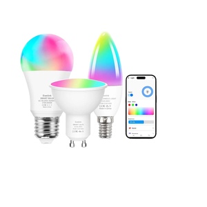 Bombilla inteligente eWeLink RGB compatible con Zigbee y WiFi, control por voz, compatible con Alexa y Google Home para iluminación inteligente del hogar. - Product Image 1