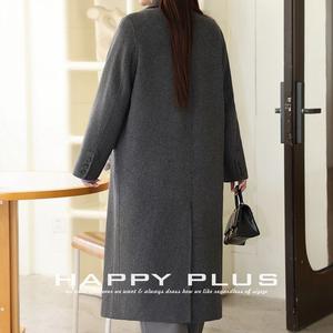 Suéter de Punto con Cuello en V para Mujer, Talla Grande, Color Morado Jacinto, Corte Holgado, para Uso Diario, con Etiqueta - Product Image 3