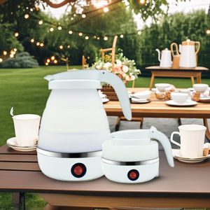 Mini <span class=keywords><strong>bouilloire</strong></span> électrique pliable portable de l'UE 1200ML <span class=keywords><strong>bouilloire</strong></span> de voyage domestique appareils théière eau bouillante à haute <span class=keywords><strong>température</strong></span> - Product Image 2