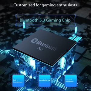 Audífonos Intrauditivos Inalámbricos para Juegos X37 Cool de Aleación de Zinc Mecha TWS con Cadena Metálica, Luz RGB Intermitente, Baja Latencia y Bluetooth - Product Image 4