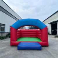 Structure gonflable commerciale pour fêtes, avec toboggan sec combiné, château gonflable pour adultes, pour usage intérieur