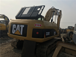 Excavadora de cadenas Caterpillar 320D de segunda mano, equipo original para movimiento de tierras pesadas para obras de construcción - Product Image 4
