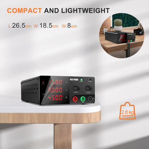 KUAIQU R-SPS1530 450 Вт лабораторный источник постоянного тока с высоким энергопотреблением 15 В 30 А с защитой от включения/выключения 4-значный дисплей для электронного теста - Product Image 2