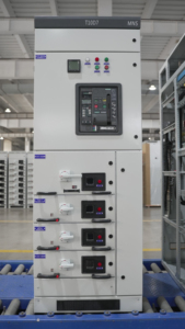 Boîte <span class=keywords><strong>de</strong></span> distribution métallique triphasée avec disjoncteur 100A 50Hz - Product Image 2