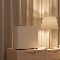 Diffuseur d'aromathérapie sans eau TS1500 intelligent contrôlé par application, 500 ml, avec un bruit inférieur à 42 dB, pour usage domestique et commercial (portable sur table)