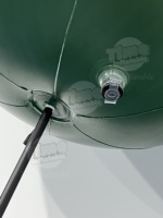 0.6m 0.8m Télécommande PVC Imprimé Logo Publicité Boule Gonflable Sac à Dos LED Publicité Sac à Dos