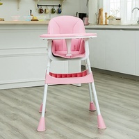 Chaise haute multifonction pliable et portable pour bébé, articles pour bébés en gros