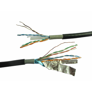 UTP Cat6 LAN 케이블 UV720H 550MHz 고속 데이터 전송 워터 블록 기능 야외 사용 PVC/PE/LSZH 재킷 솔리드 구리 - Product Image 6