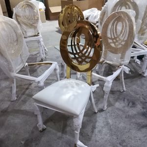 JJ240230 Silla de comedor de tela negra de lujo Silla al por mayor de <span class=keywords><strong>Barcelona</strong></span> Silla de hotel de acero inoxidable para <span class=keywords><strong>bodas</strong></span> - Product Image 5