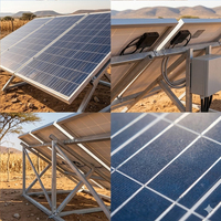 Pompe à eau solaire de 2 pouces avec panneau, pompe submersible pour puits profond, pompe pour puits de 64 m de profondeur