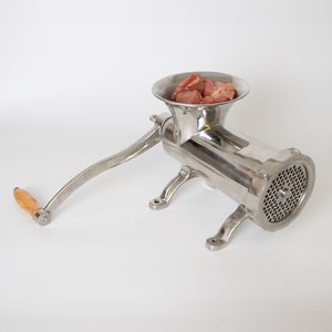 <span class=keywords><strong>Tritacarne</strong></span> a pressione Lehman # Nuovo Scolapasta Manuale in Acciaio Inox per Uso Domestico, Facile <span class=keywords><strong>da</strong></span> Pulire, 12x6,25x8,13 Pollici - Product Image 6