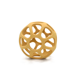 Bán Buôn Sinh Thái Thân Thiện Bpa Free Molar Sơ Sinh Hữu Cơ <span class=keywords><strong>Silicone</strong></span> Cảm Giác <span class=keywords><strong>Silicone</strong></span> Bóng Đồ Chơi Trẻ Em Teether Balls - Product Image 5