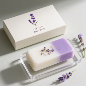 Nhãn Hiệu Riêng Tối Giản Thực Vật Làm Trắng Xà Phòng-Hoa Oải Hương, Hoa Anh Đào Màu Xanh Lá Cây Trà Biến Pha Tự Nhiên Sáng Hữu Cơ Xà Phòng - Product Image 4