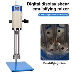 Nuovo arrivo omogeneizzatore emulsionante Mixer laboratorio 40L temporizzazione digitale cosmetici emulsionante alta macchina di taglio emulsionante laboratorio - Product Image 6