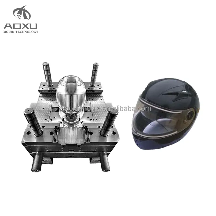 High Quality Motorcycle Helmet Mold Factory Plastic Full-face Safety Helmet Mould