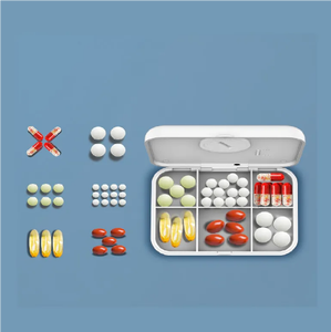 Venta caliente VSON WP1320 Pequeño pastillero electrónico de bolsillo inteligente con recordatorio Cuidado de la salud para horarios ocupados - Product Image 4