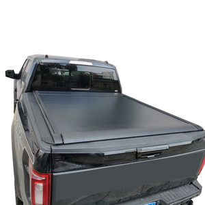 Couverture de benne manuelle enroulable en alliage d'aluminium robuste, étanche et verrouillable pour Toyota <span class=keywords><strong>Ford</strong></span> Ranger GMC <span class=keywords><strong>Sierra</strong></span> - Product Image 2