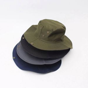 Chapeau de soleil en maille personnalisé à large bord, idéal pour la plage et la pêche, avec cordon - Product Image 4