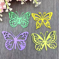 En gros Matrices de découpe et d'embossage en métal pour scrapbooking, motifs papillon et cœur