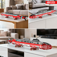 JMBricklayer - Juego de Bloques de Construcción de Plástico ABS, Modelo de Edificios Modernos, Juguete Educativo con 40 Piezas para Edades de 8 a 13 Años