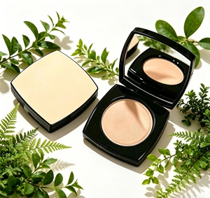 Cream <b>texture</b> set makeup <b>powder</b> for facial shaping, brightening and whitening, lasting oil control, 2 colors optional - Product Image 3