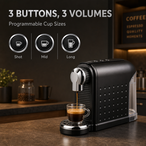 Machine à café à capsules 19 bars à faible entretien avec pompe italienne 1260W et groupe de brassage breveté - Product Image 1