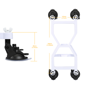 Support de fixation à ventouse portable pour Starlink <span class=keywords><strong>Mini</strong></span>, support universel réglable à 360° pour toit de voiture, <span class=keywords><strong>camping</strong></span>, voyages hors réseau, van life - Product Image 2