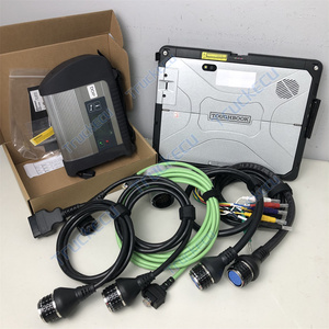 แท็บเล็ต CF33 MB STAR C4 Doip Multiplexer Scanner สำหรับเครื่องมือวินิจฉัยรถยนต์ รถบรรทุก B-e-n-z รุ่น MB SD Connect C4 Xentry Das Wis Epc - Product Image 3