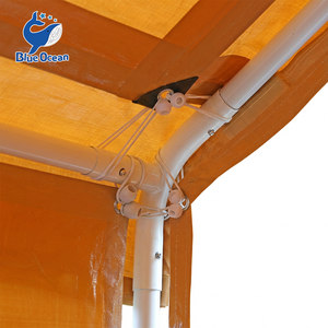 Yüksek Kaliteli Ağır Hizmet Tipi 10'x20' Açık Hava Araba Parkı Çadırı <span class=keywords><strong>Metal</strong></span> Çerçeveli Yan Duvarlı Portatif Garaj Araba Park Etme Çadırı Araba Kullanımı İçin - Product Image 5