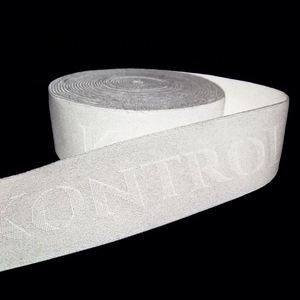 High Quality Custom Logo Oeko-Tex Certified Jacquard <b>Webbing</b> Spandex/Nylon Elastic Band Straps for Apparel Sport Bra Legging - Product Image 6