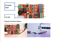 Programmeur d'adresses DMX LED DMX 512, encodeur de code d'adresse RGB RGBW, programmation, adressage, codage de signal pour l'éclairage de scène