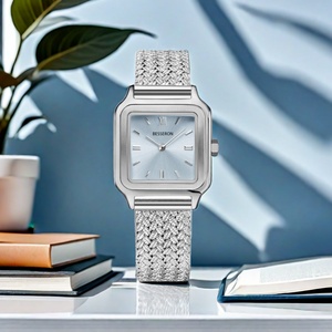Montre de luxe carrée classique avec logo personnalisé, montre à quartz unique pour femme, montres de mode pour femme, OEM ODM - Product Image 2