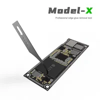 2UUL DA11 4-en-1 Ensemble de lames sexy pour réparation de téléphone portable Finition à la main PCB Underfill Clean Chip Glue Removal Pry Knife