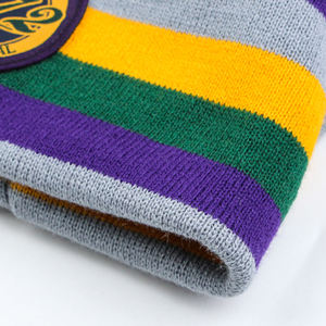 الجاكار والشتاء الدافئ الاكريليك مخطط مع شعار مخصص - Product Image 4