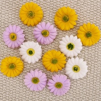Aierflorist Bunga Gerbera Daisy Sabun yang Terkenal di Internet, Bunga Palsu Abadi, Toko Bunga Daisy Kecil