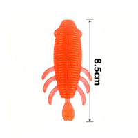 Vente en gros usine Leurre souple noir Fish Hunter pour Blackfish - Appât souple flottant pour lancer à longue portée, conception réaliste, hameçons
