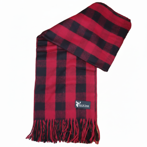 Couverture en laine d'extérieur douce et lourde de qualité supérieure saison d'hiver utilisation hospitalière à domicile Bunkhouse Plaid Check Design par Avior Industries - Product Image 1